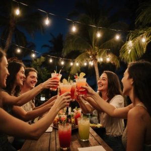 עושים לחיים עם קוקטיילים טרופיים
