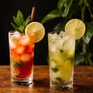 2 קוקטיילים טרופיים